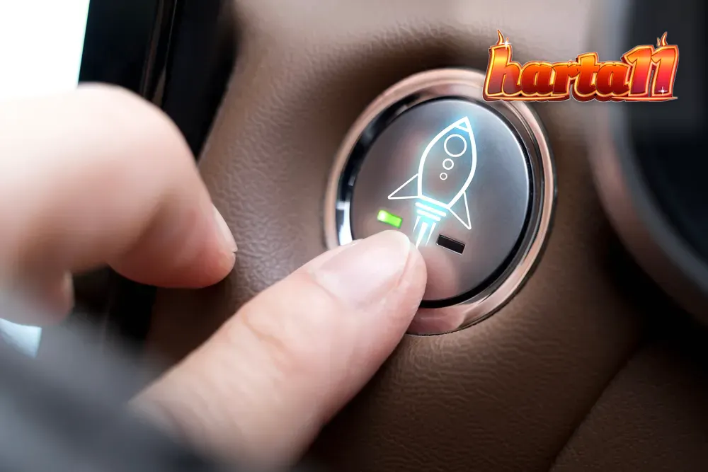 Tampilan antarmuka permainan slot modern yang dinamis
